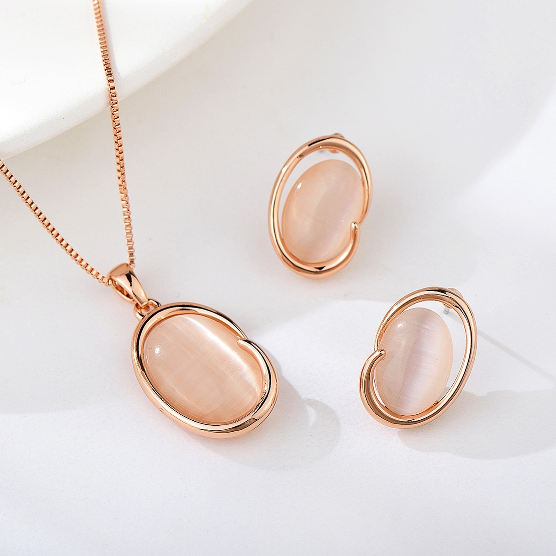 ROSE GOLD PLATED SET