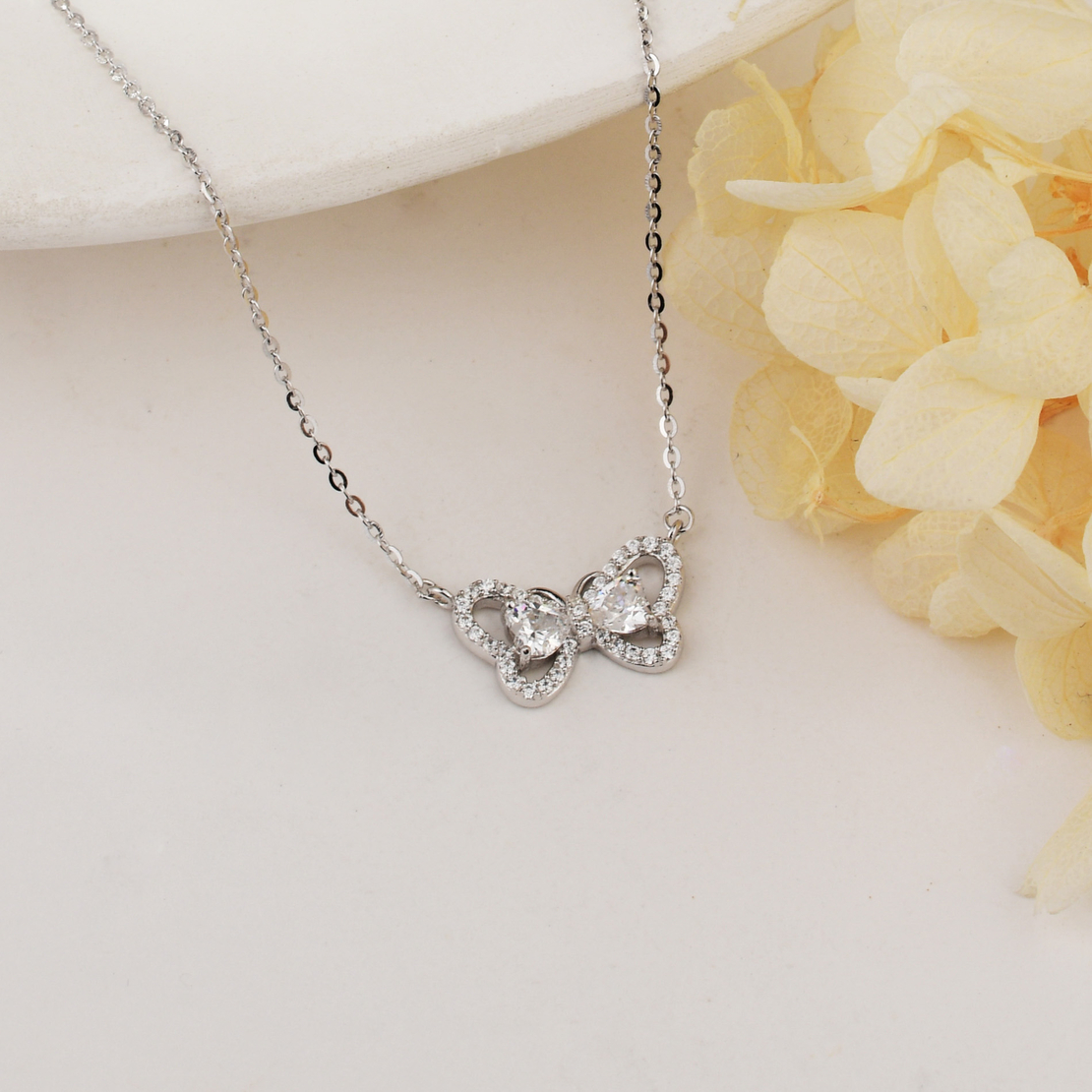 Нежно сребърно колие Панделка 2700000059005 | колекция Delicate Silver