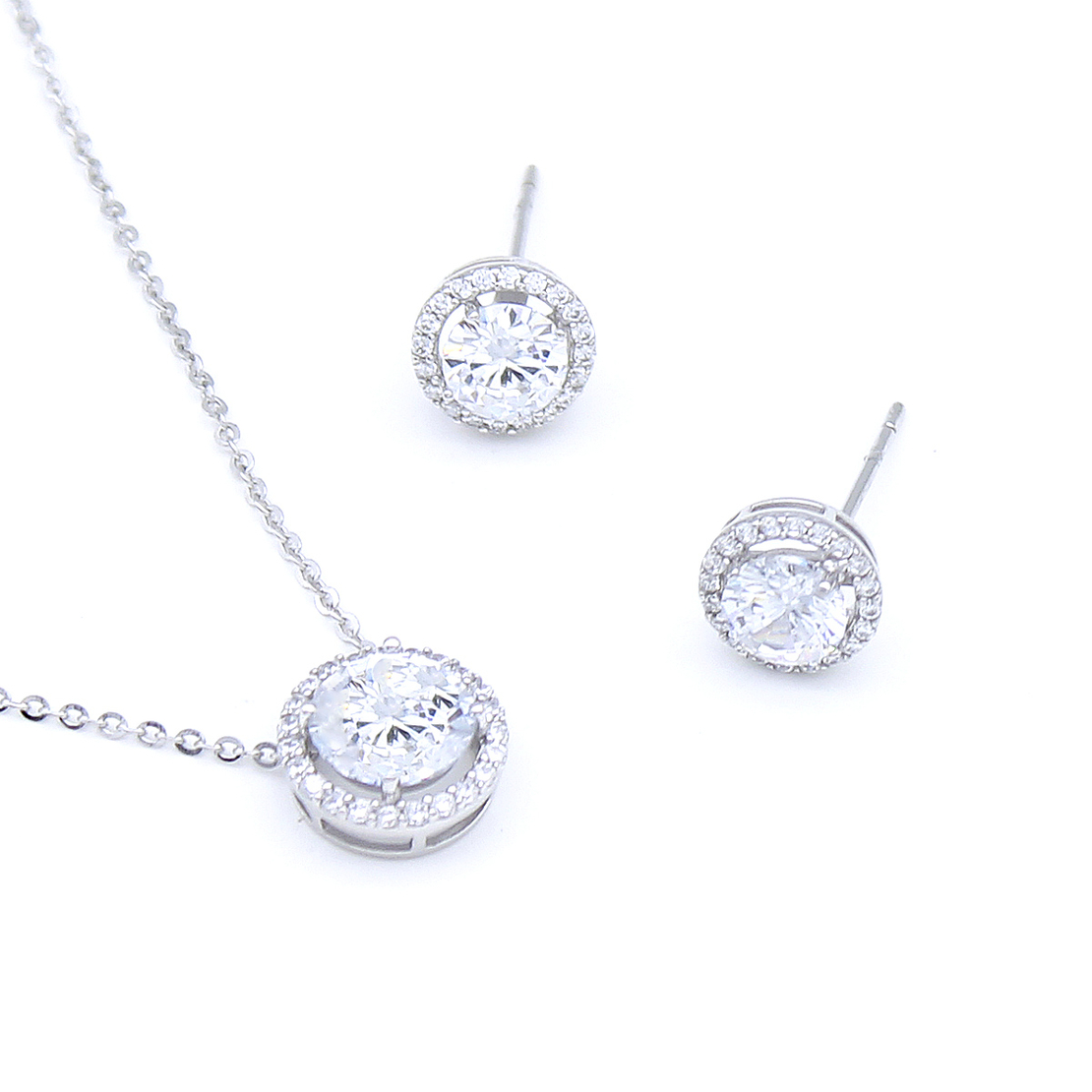 Нежен сребърен комплект 2700000069486 | колекция Delicate Silver