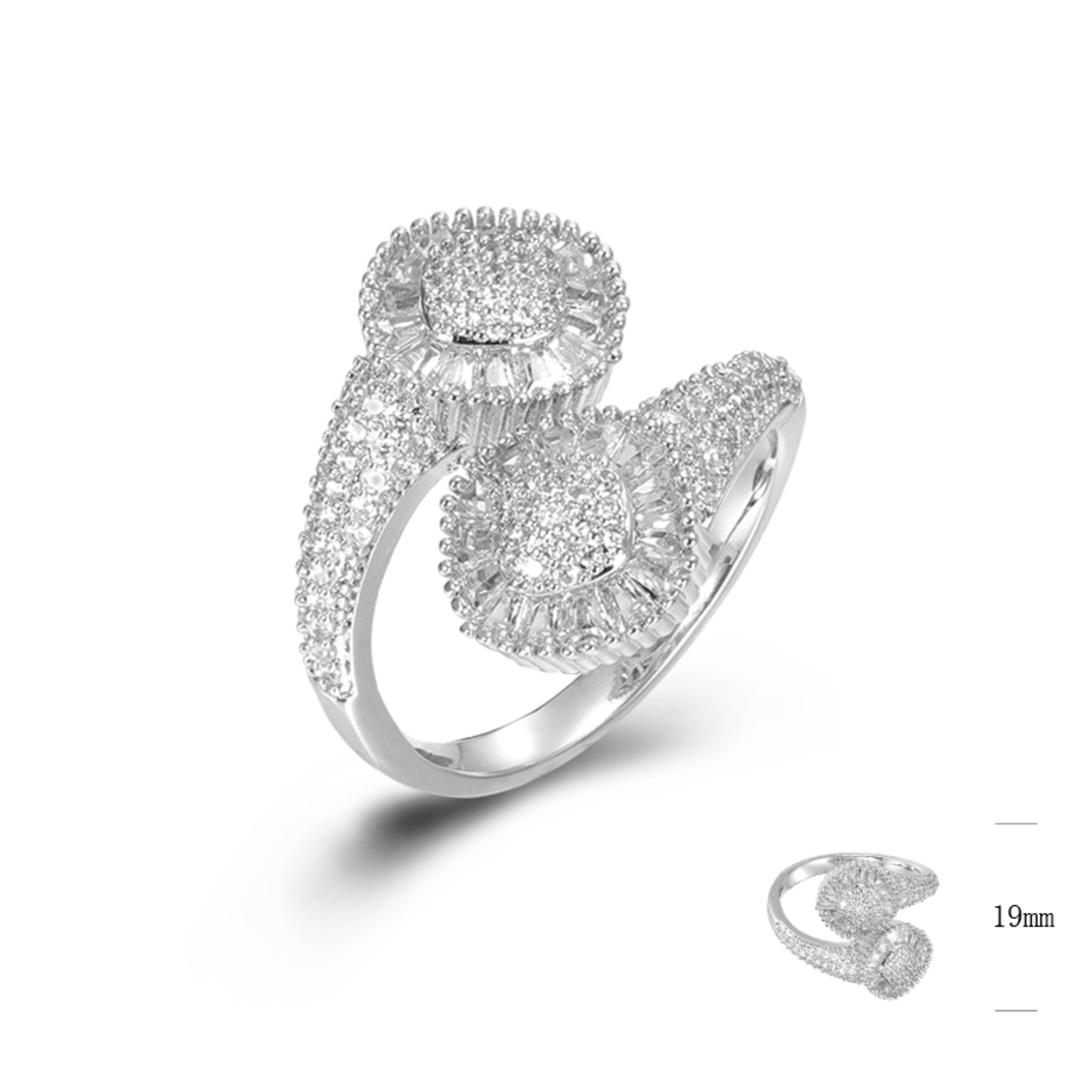 Сребърен пръстен Симетрия | Колекция Silver Premium