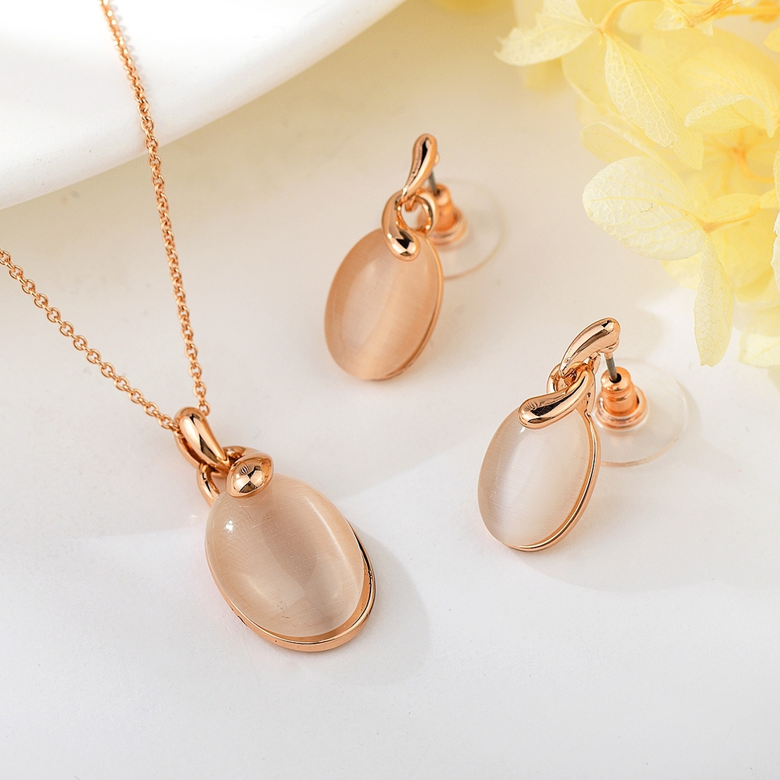 ROSE GOLD PLATED SET