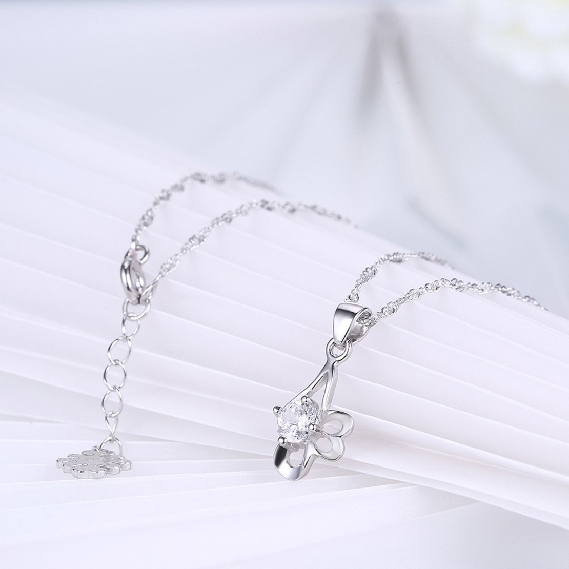 Сребърно колие Swarovski Crystals | колекция Delicate Silver |  2700000027233