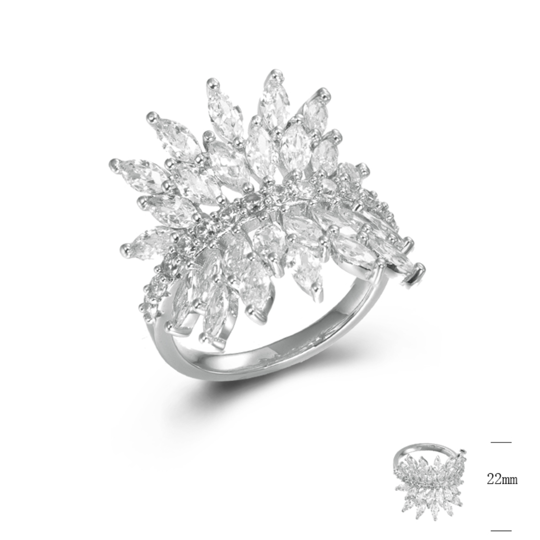Сребърен пръстен SJ44783R | Колекция Silver Premium