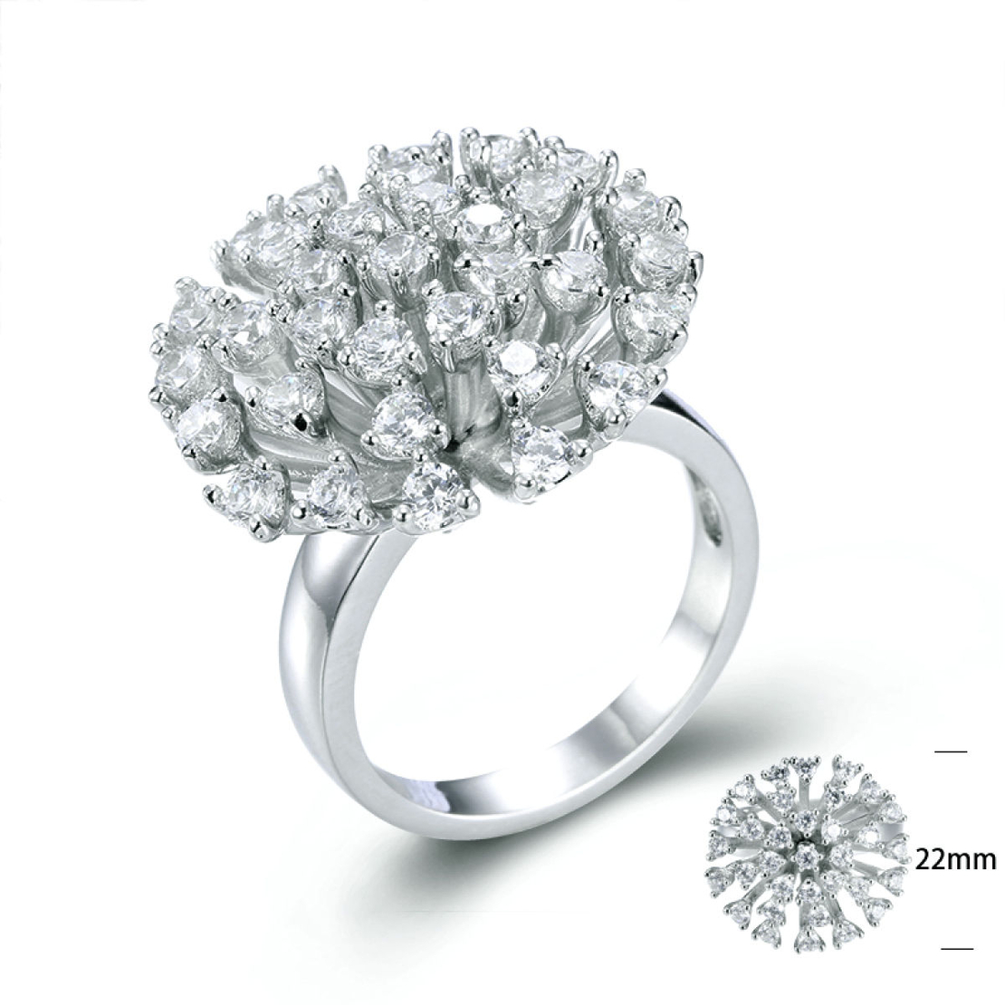 Сребърен пръстен SJ24523 | Колекция Silver Premium