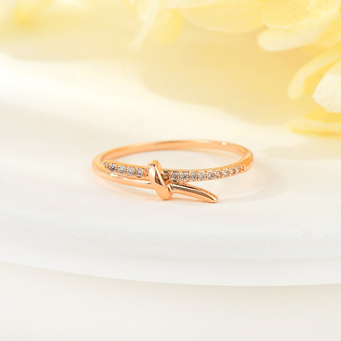 ROSE GOLD PLATED RING