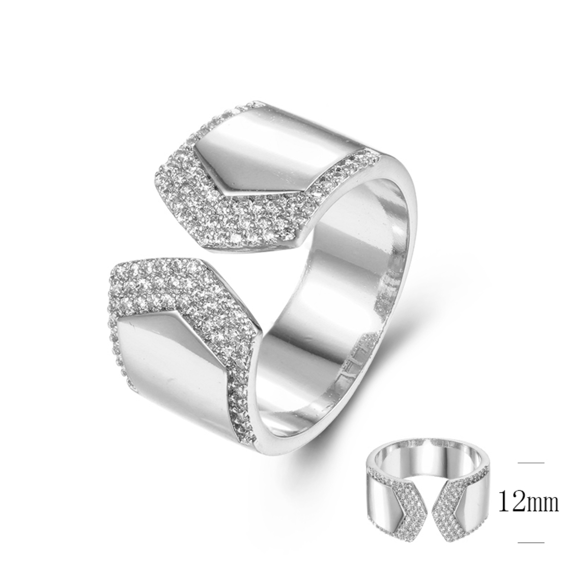 Сребърен пръстен SJ36937R | Колекция Silver Premium