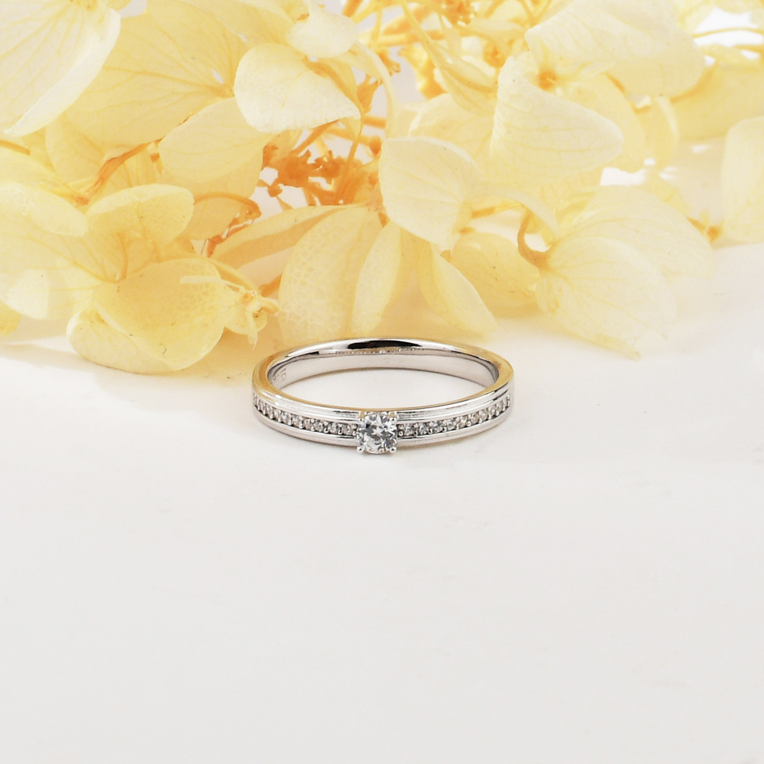 Сребърен пръстен нежна халка JL070388B | колекция Delicate Silver