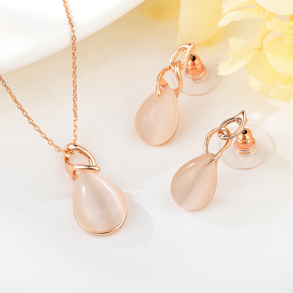 ROSE GOLD PLATED SET