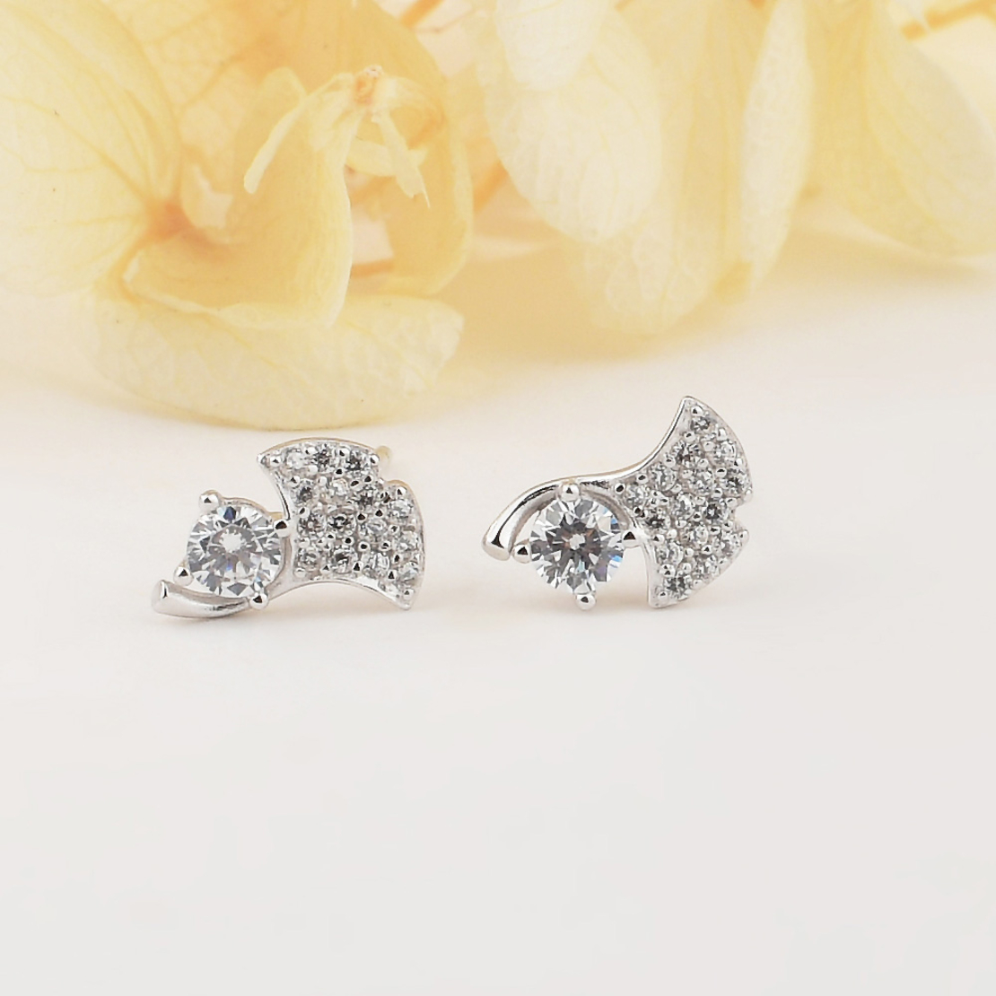 Ежедневни сребърни обеци 2700000063262 | колекция Delicate Silver
