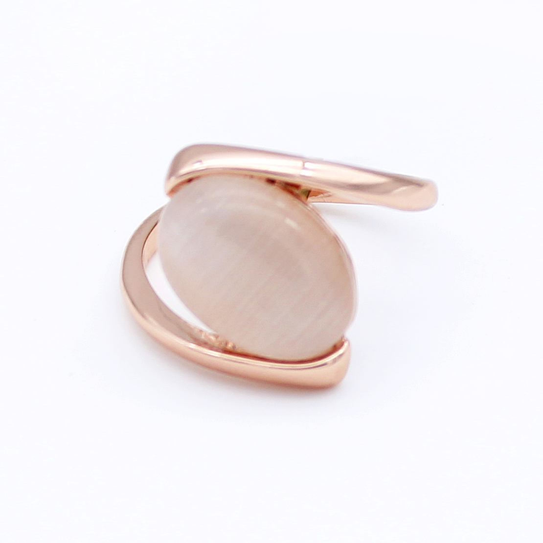 Пръстен розово позлатяване котешко око J1062237 | Колекция Rose Gold