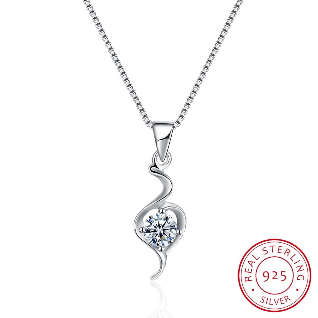 Сребърно колие Swarovski Crystals | колекция Delicate Silver | 2700000027202