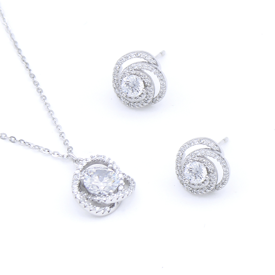 Нежен сребърен комплект 2700000069363 | колекция Delicate Silver