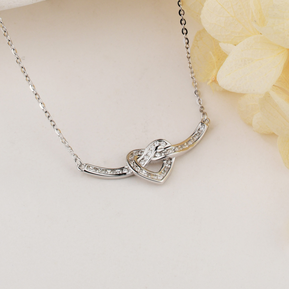 Нежно сребърно колие сърце 2700000059098 | колекция Delicate Silver