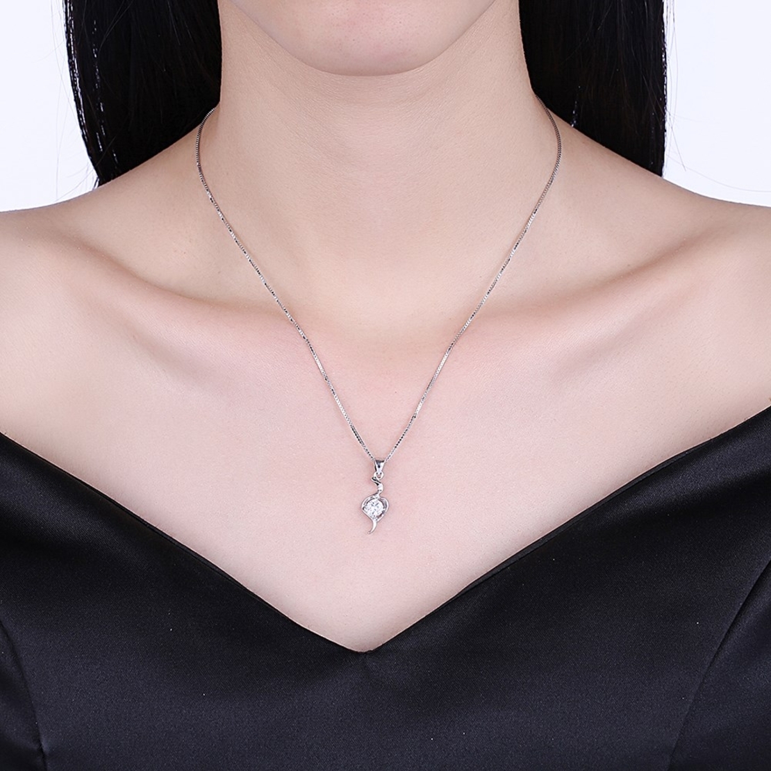 Сребърно колие Swarovski Crystals | колекция Delicate Silver | 2700000027202