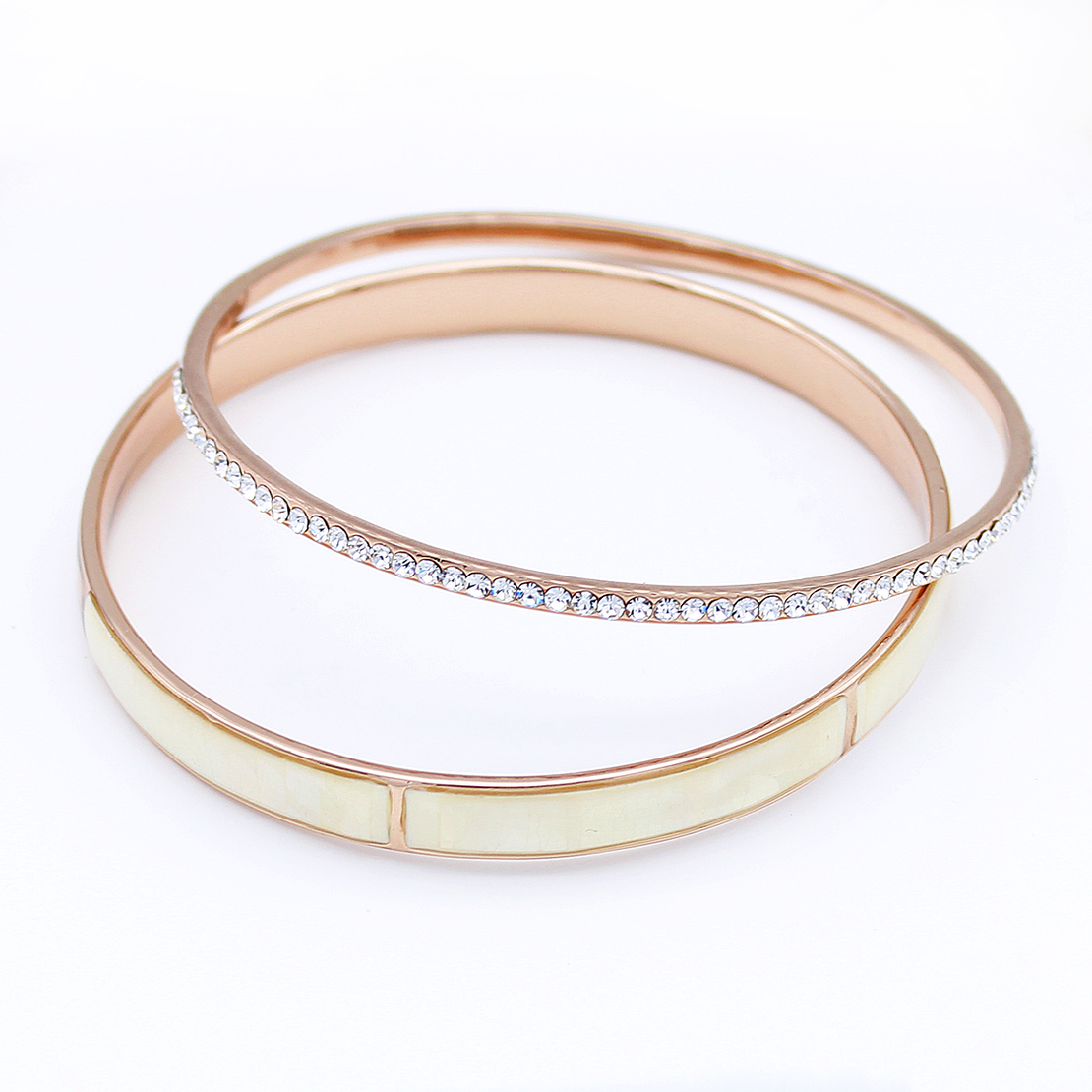 Гривна розово позлатяване 2200000018472 | Колекция Rose Gold