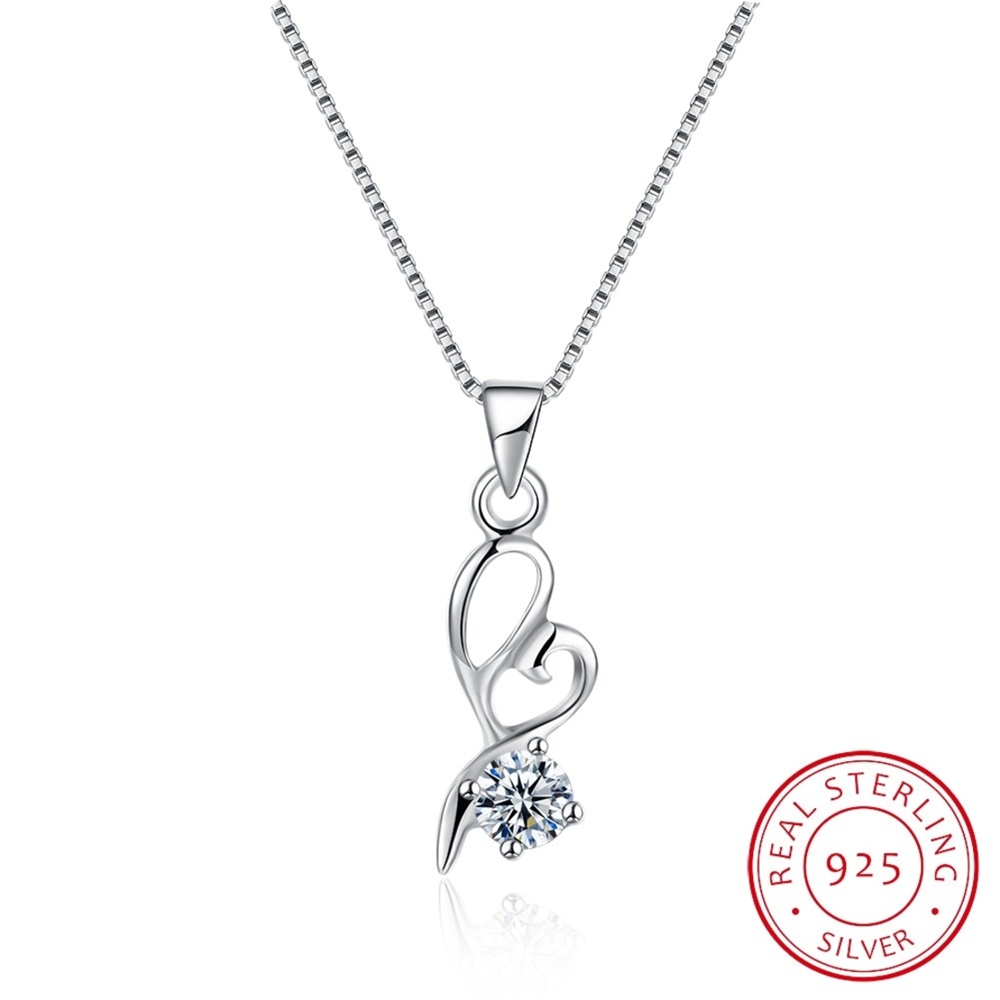 Сребърно колие Swarovski Crystals 2700000027196 | колекция Delicate Silver
