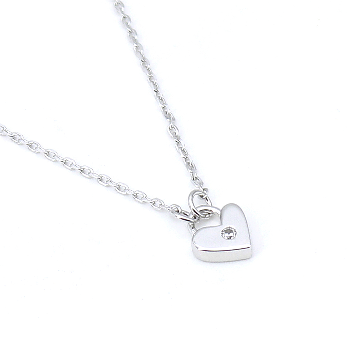 Нежно сребърно колие катинар 2700000070185 | колекция Delicate Silver