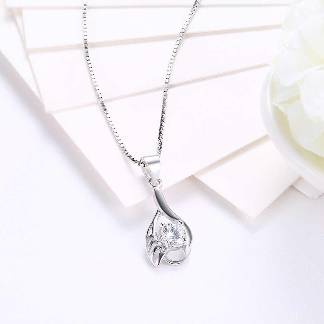 Сребърно колие Swarovski Crystals | 2700000027172 | колекция Delicate Silver