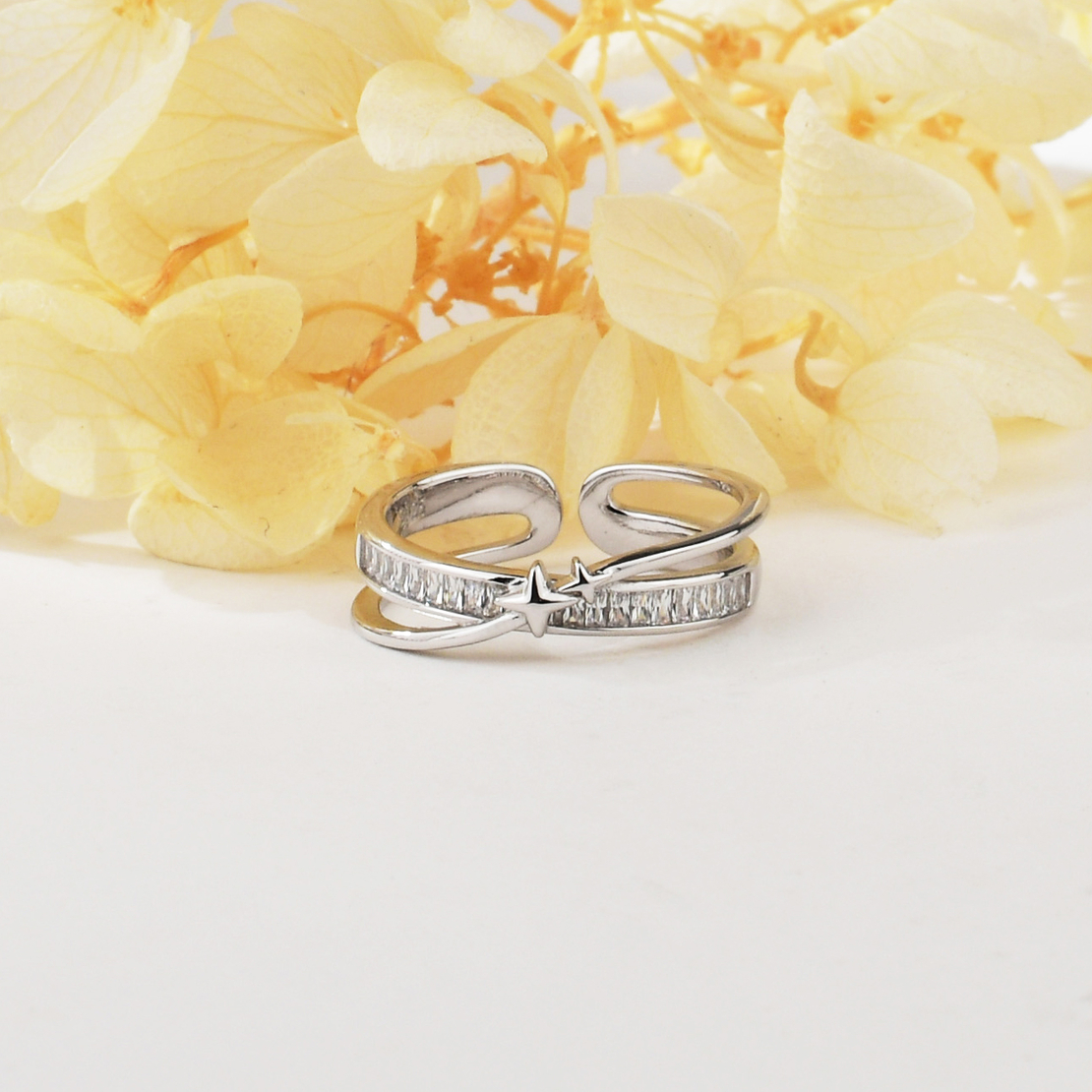 Сребърен пръстен JL070456B | колекция Delicate Silver