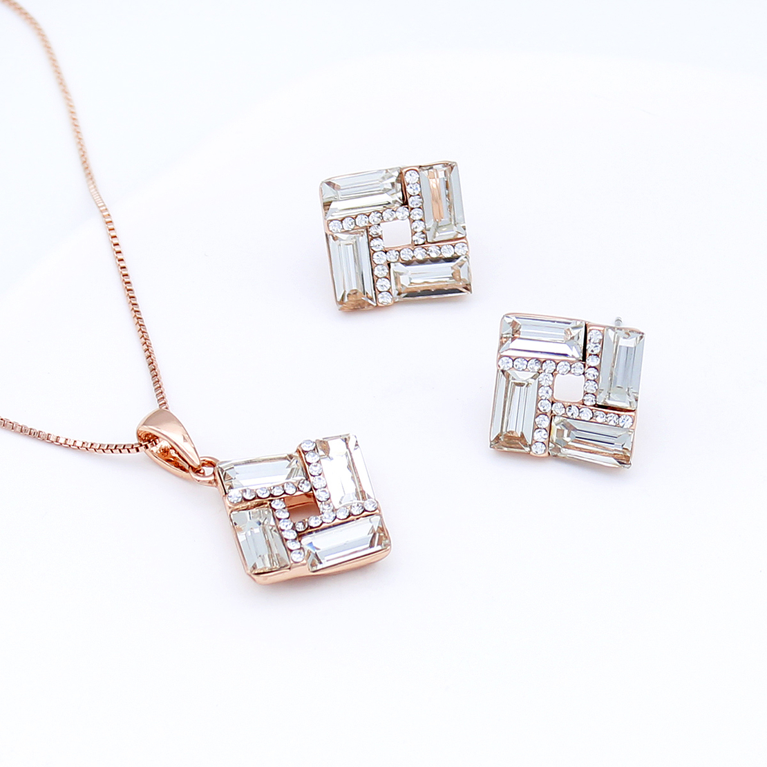 Комплект розово позлатяване 2610000005141 | Колекция Rose Gold