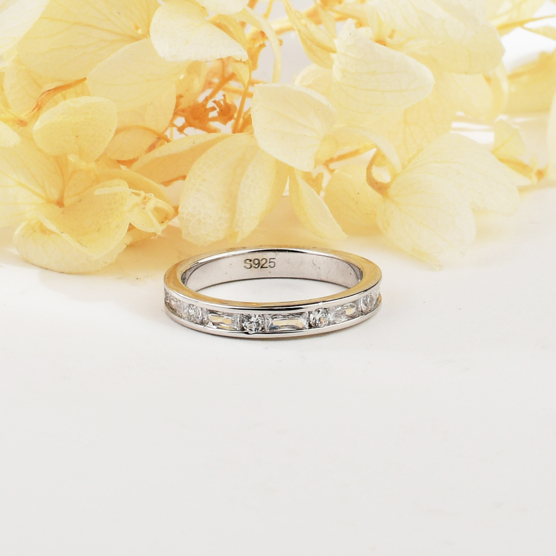 Сребърен пръстен нежна халка JL070431B | колекция Delicate Silver
