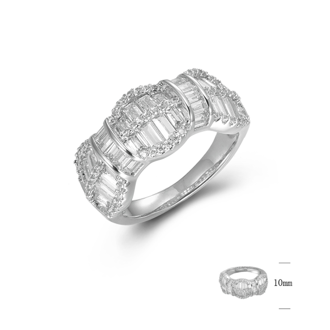 Сребърен пръстен SJ44742 | Колекция Silver Premium