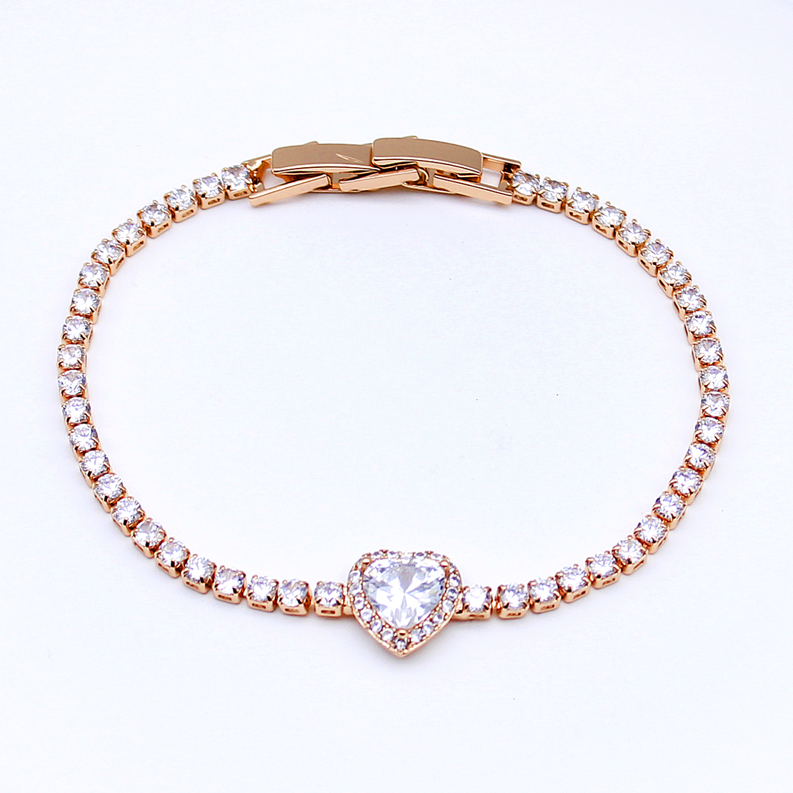 Гривна розово позлатяване 2200000018199 | Колекция Rose Gold