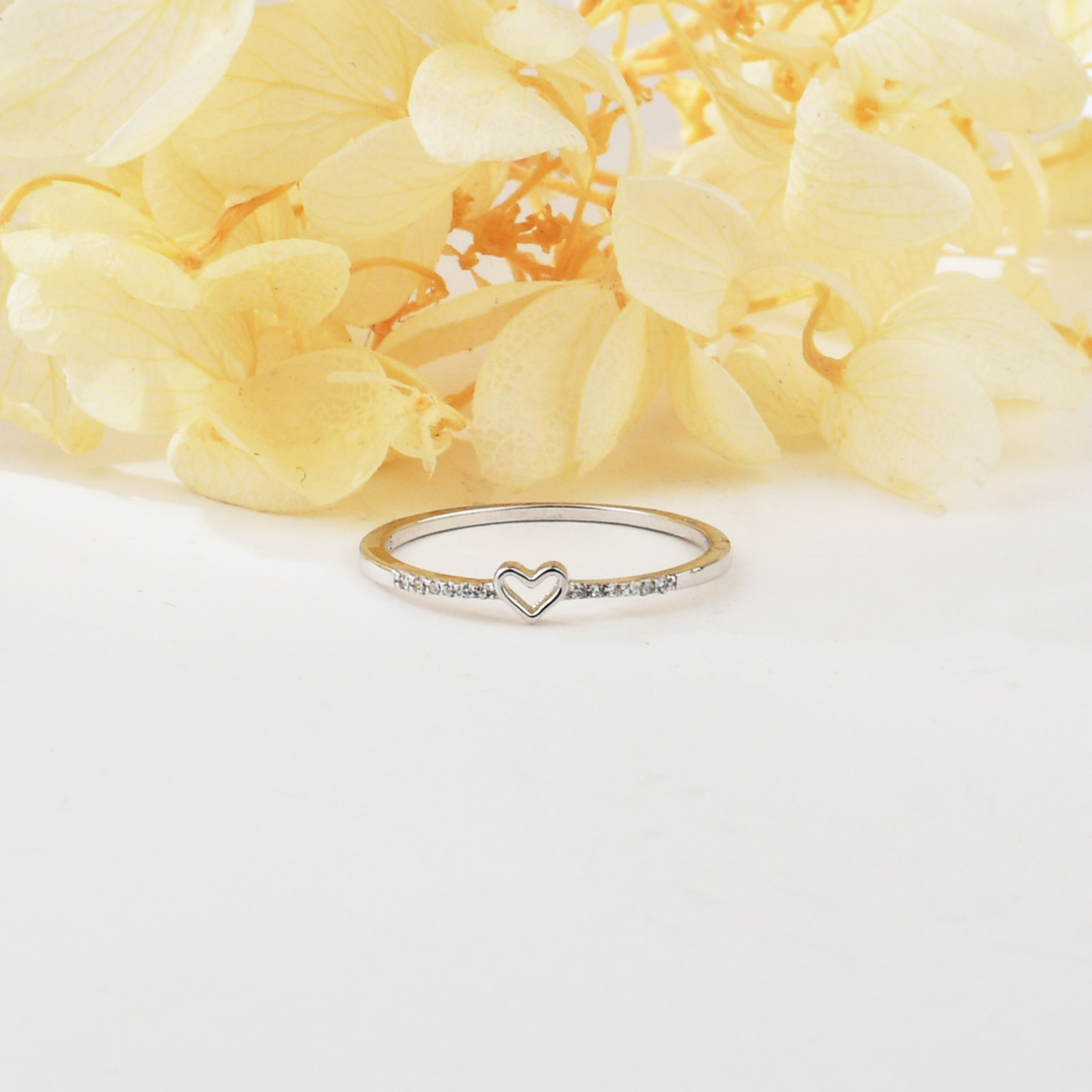 Сребърен пръстен сърце JL070538B | колекция Delicate Silver