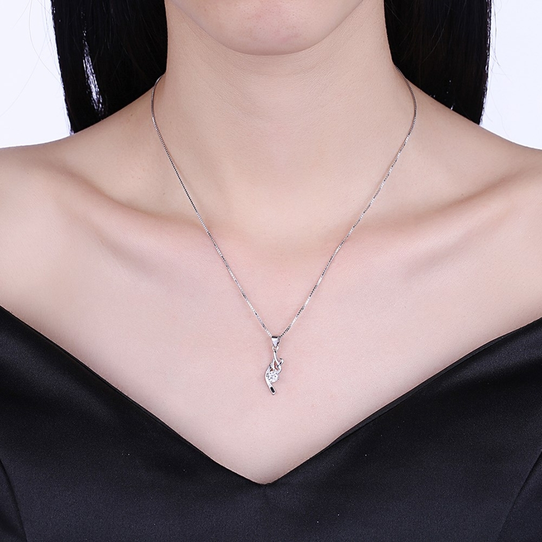 Сребърно колие Swarovski Crystals 2700000028094 | колекция Delicate Silver