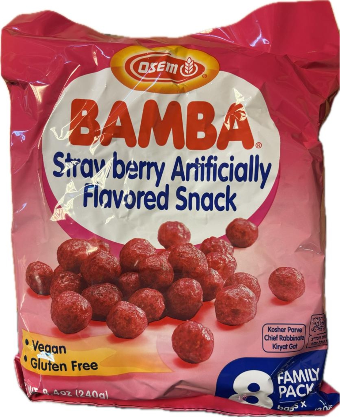 bamba strawberry 8*30 g