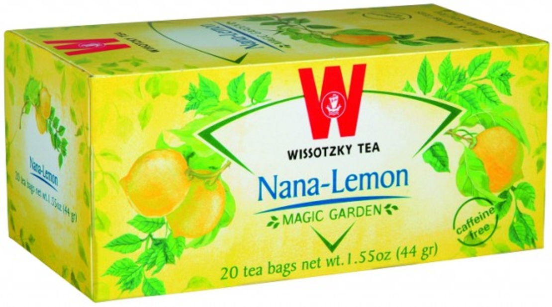 Lemon and nana mint tea