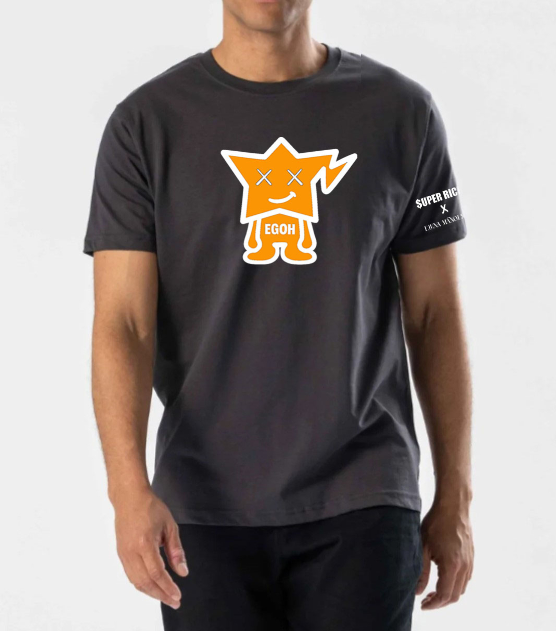 EGOH T-SHIRT I SUPER RICH. X ELENA MANOLKOVA