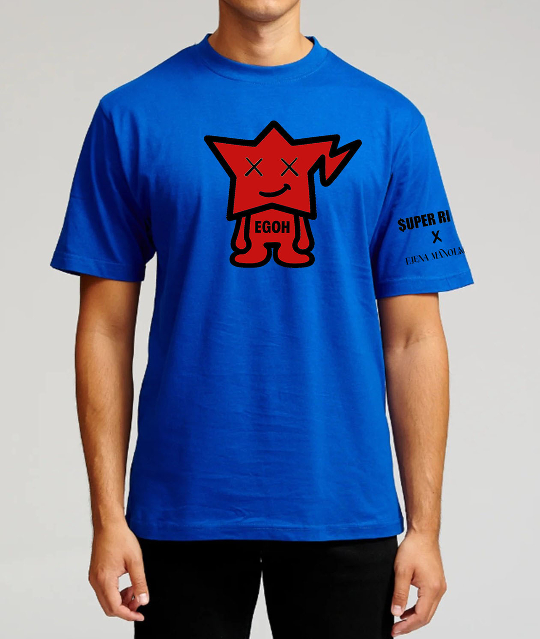 EGOH T-SHIRT I SUPER RICH. X ELENA MANOLKOVA
