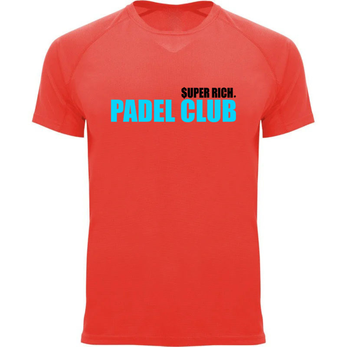 PADEL T-SHIRT I SUPER RICH. X PADEL CLUB