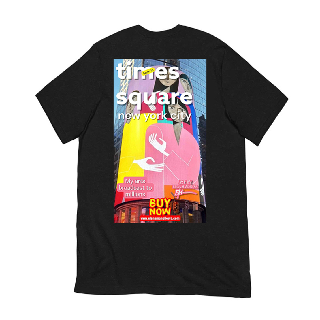 LIMITED EDITION T-SHIRT I SUPER RICH x Art by Elena Manolkova