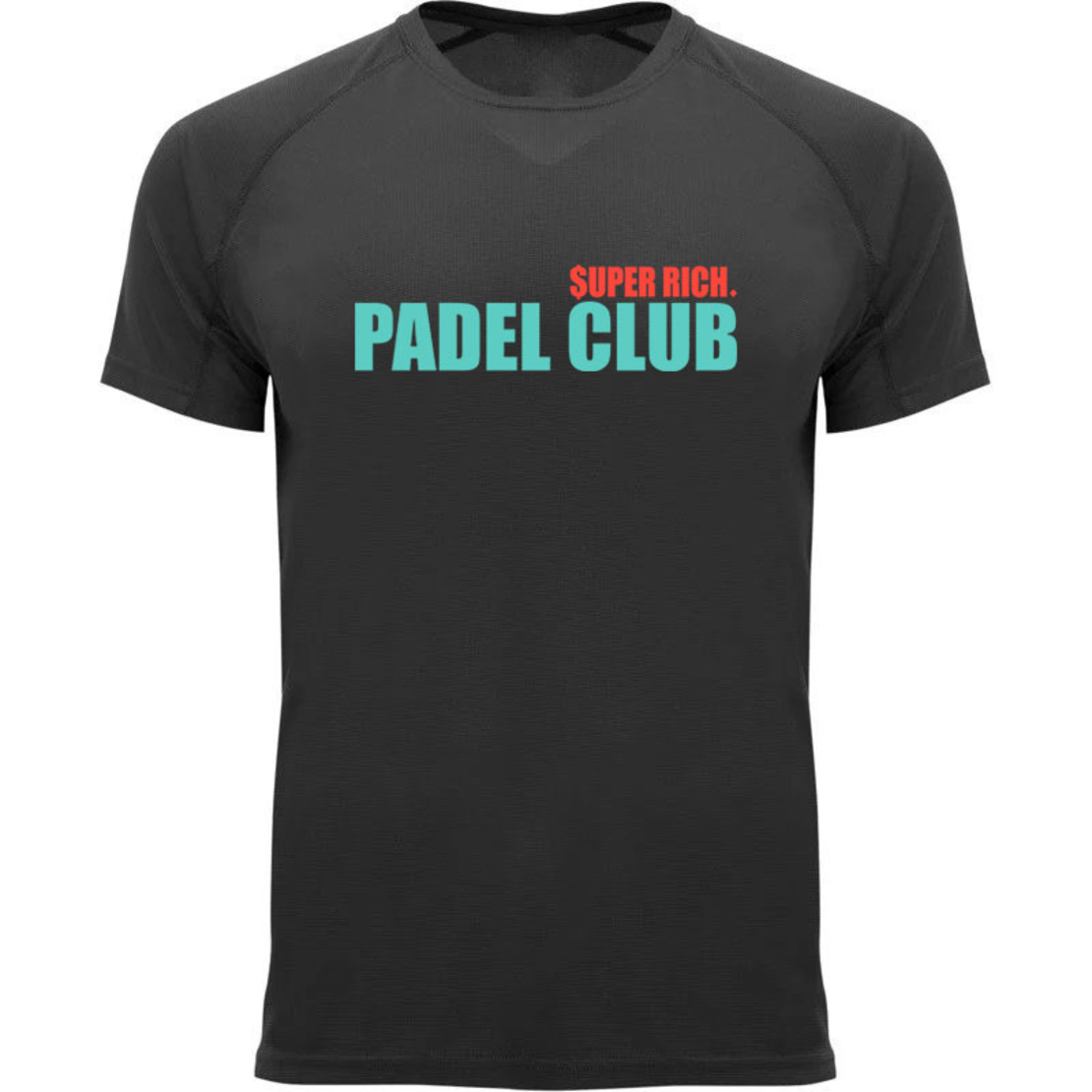 PADEL T-SHIRT I SUPER RICH. X PADEL CLUB