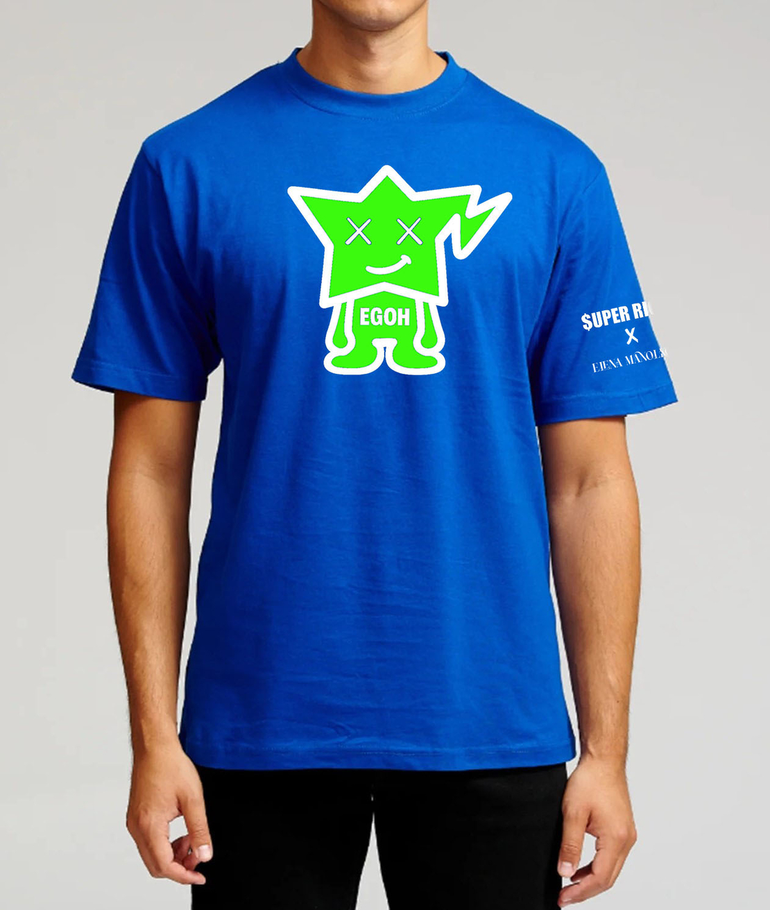 EGOH T-SHIRT I SUPER RICH. X ELENA MANOLKOVA