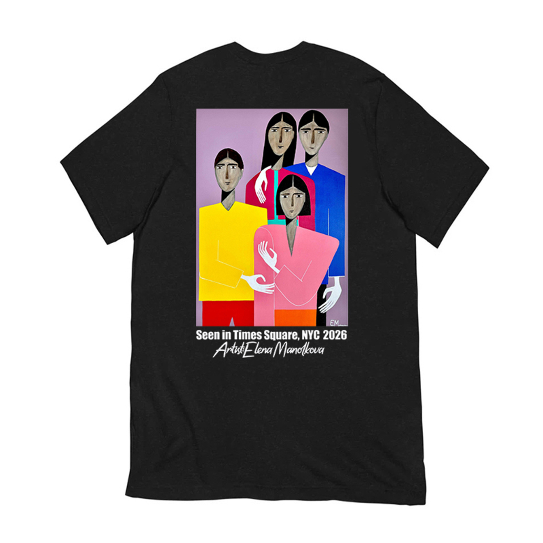 LIMITED EDITION T-SHIRT I SUPER RICH x Art by Elena Manolkova