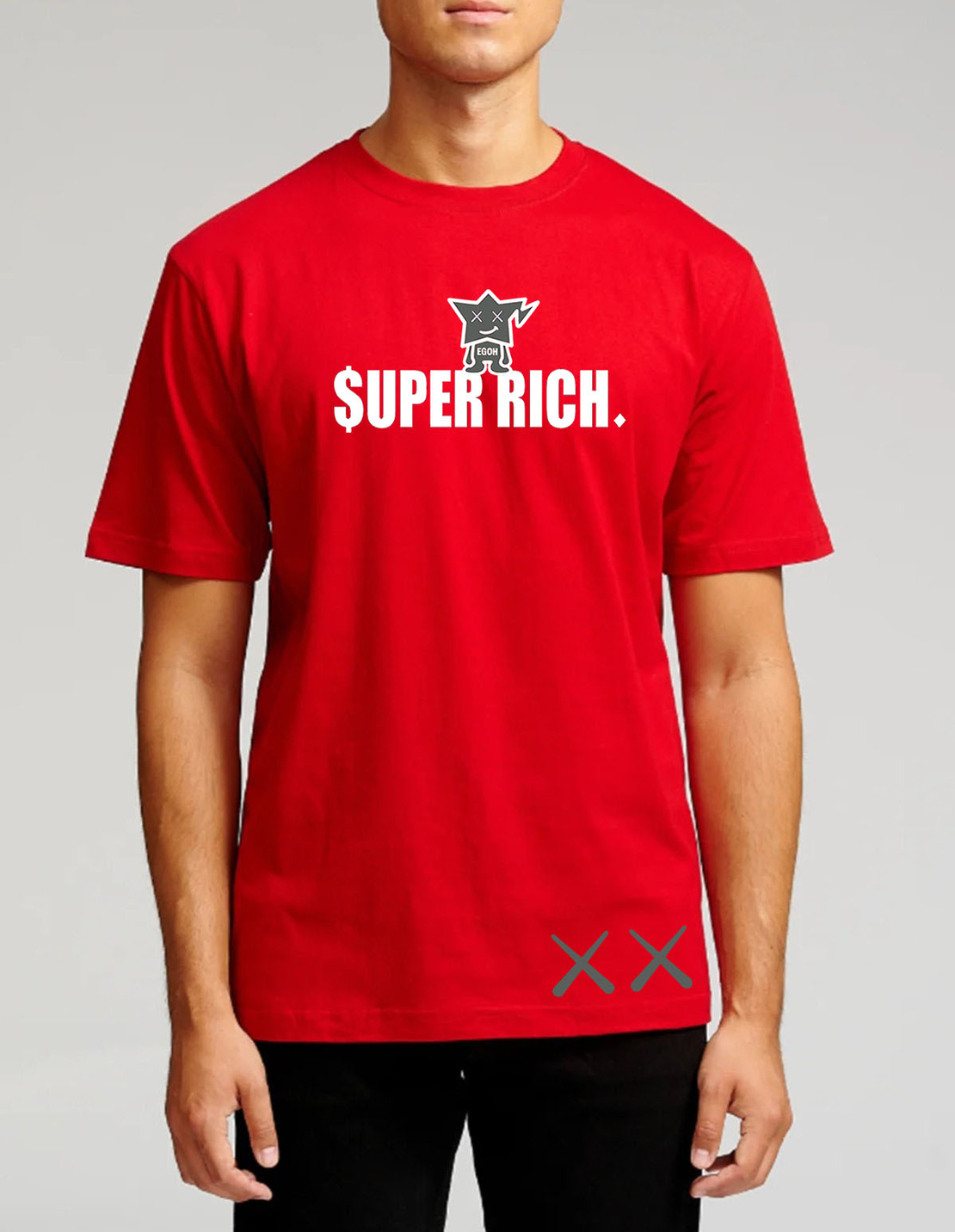EGOH T-SHIRT I SUPER RICH. X ELENA MANOLKOVA