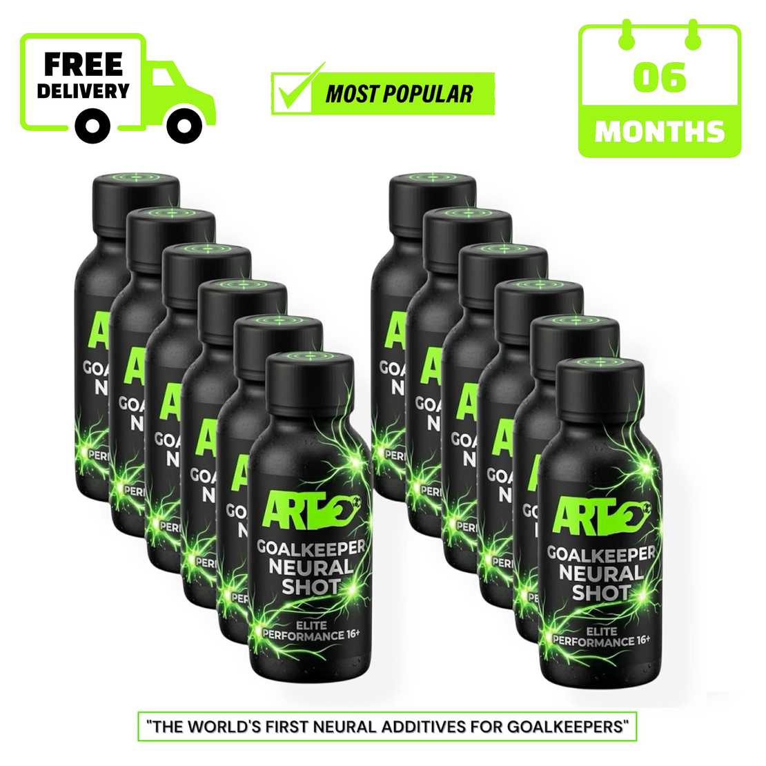 SUBSCRIPTION(PACK OF 12) ART GOALKEEPER NEURAL SHOT I ART GOALKEEPER & NUTREND BULGARIA I SUPER RICH X VLADIMIR MANOLKOV GOALKEEPER TRAINING SCHOOL