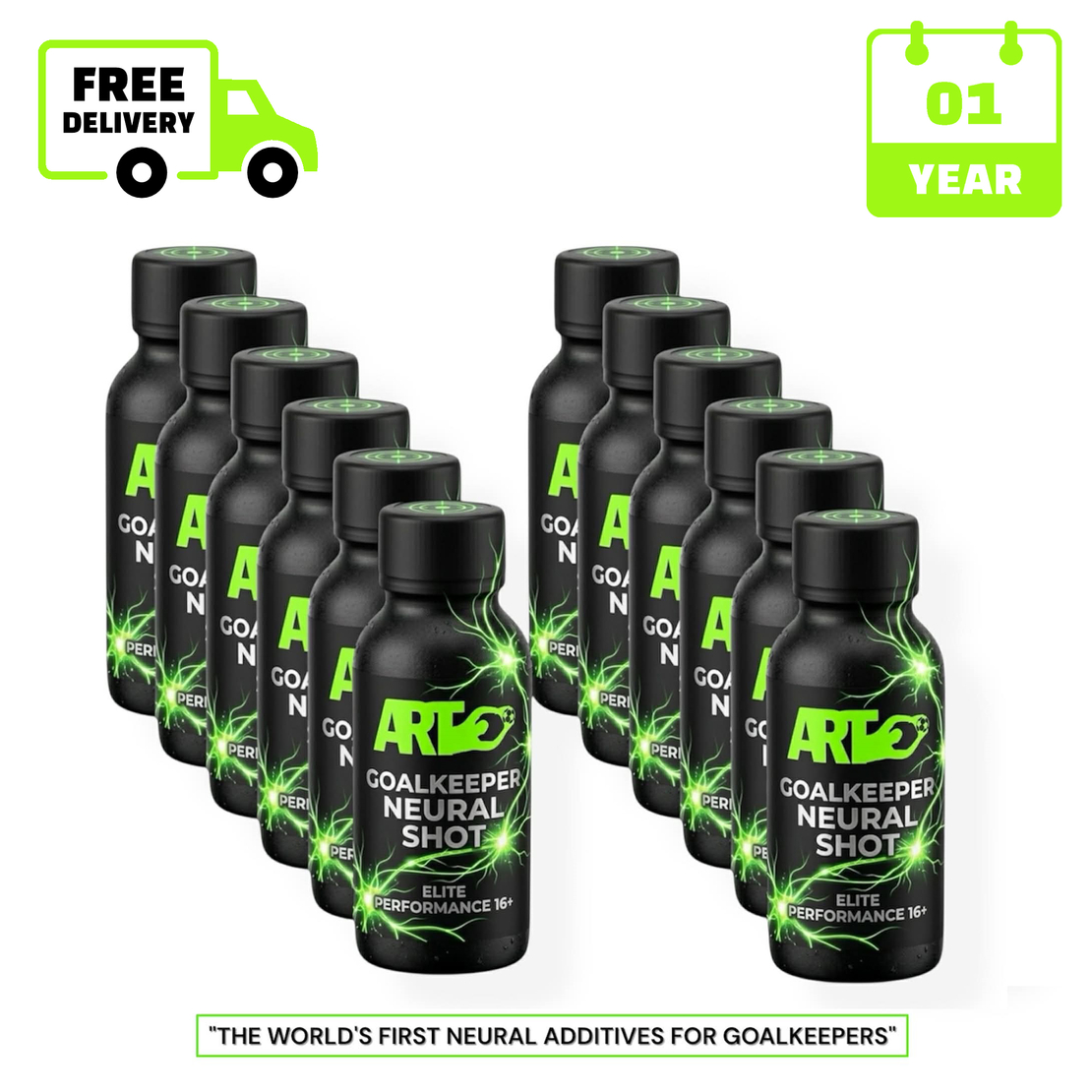 SUBSCRIPTION(PACK OF 12) ART GOALKEEPER NEURAL SHOT I ART GOALKEEPER & NUTREND BULGARIA I SUPER RICH X VLADIMIR MANOLKOV GOALKEEPER TRAINING SCHOOL