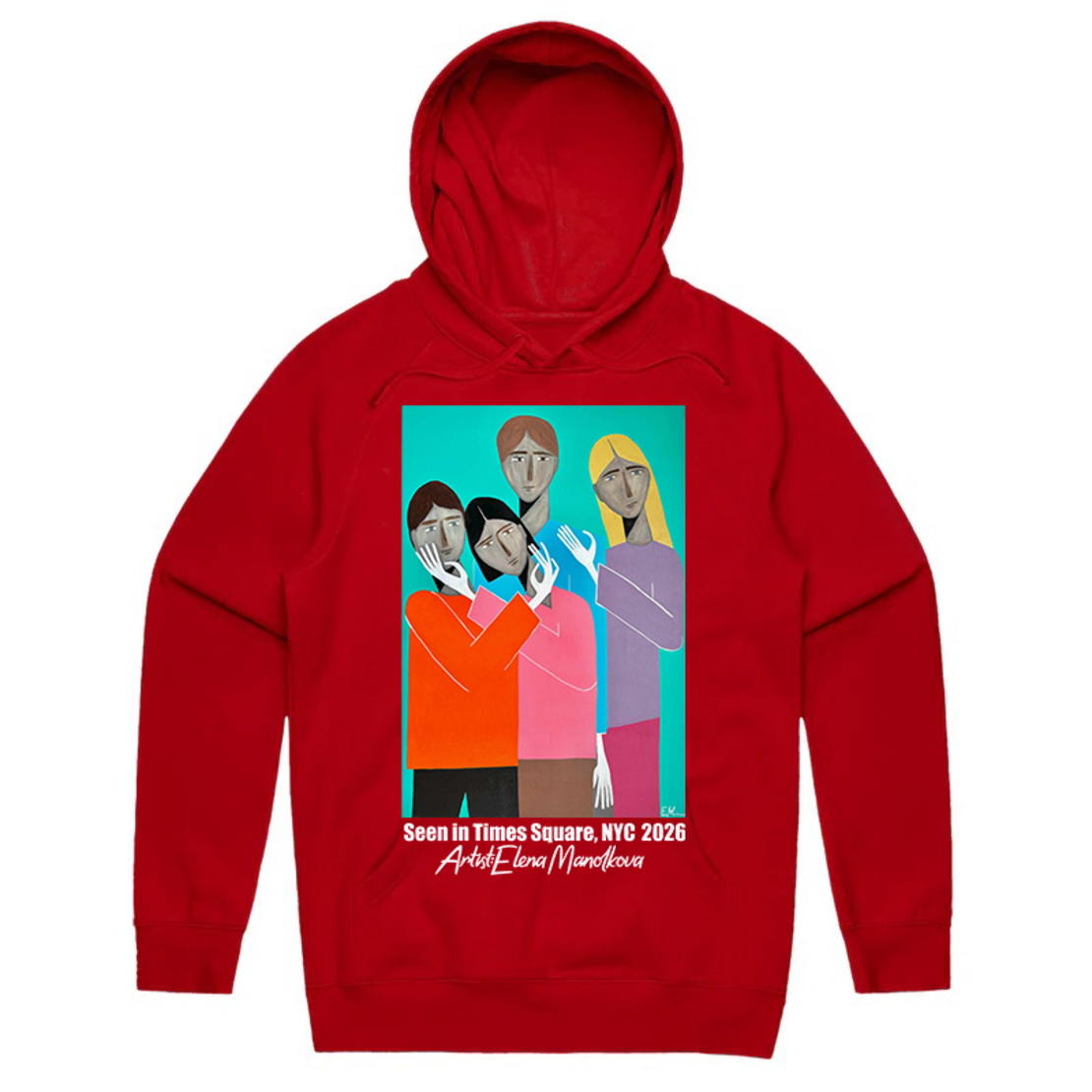 LIMITED EDITION HOODIES  I SUPER RICH x Art by Elena Manolkova
