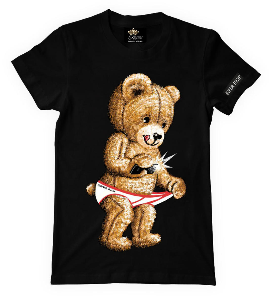 Мъжка Тениска SuperRich - Teddy Bear Snap | RS$R04