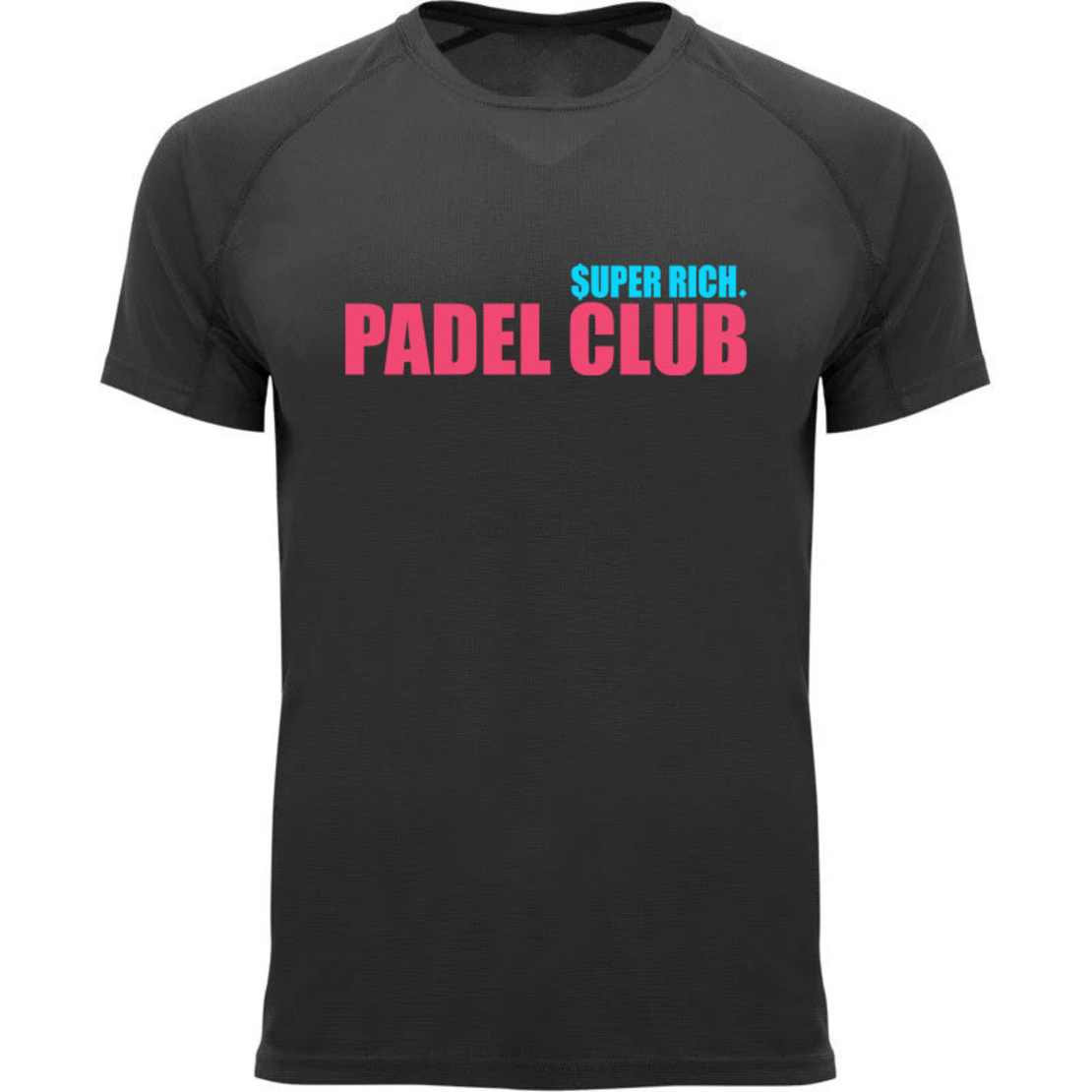 PADEL T-SHIRT I SUPER RICH. X PADEL CLUB