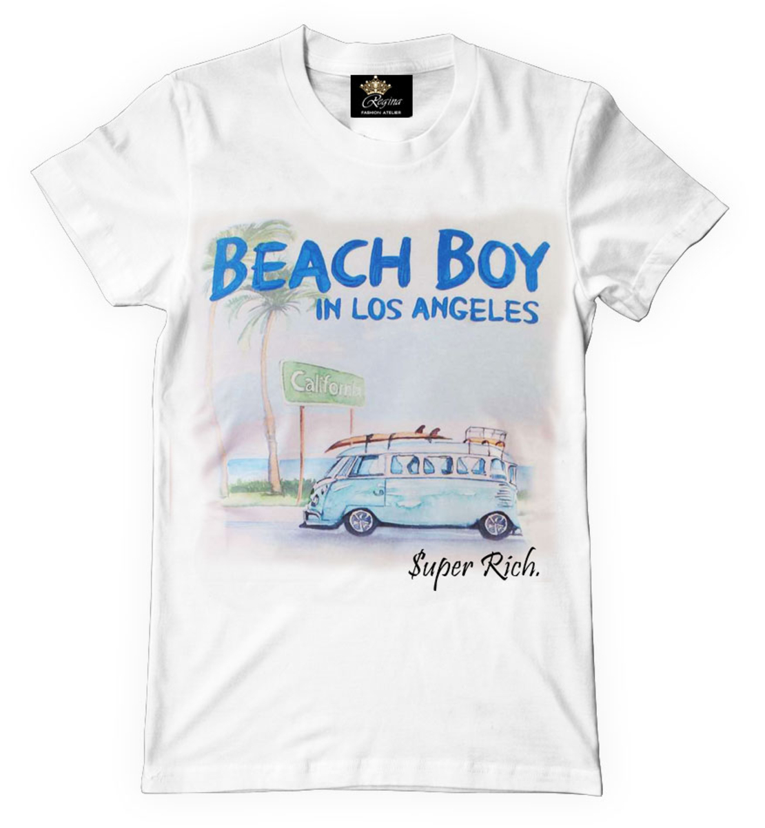 Мъжка Тениска SuperRich - Limited Edition BEACH BOY | LE$RBB06