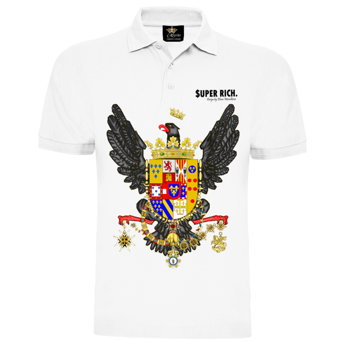 Оригинална Мъжка Блуза Поло Пике с Къс Ръкав - ROYAL NOBILITY | RN$R7