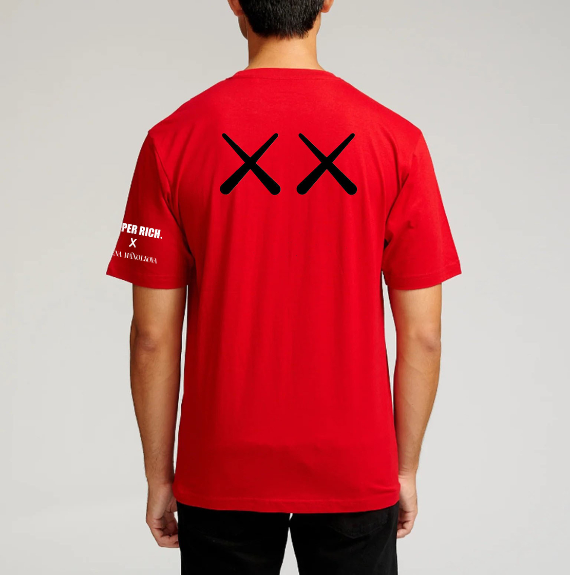 EGOH T-SHIRT I SUPER RICH. X ELENA MANOLKOVA