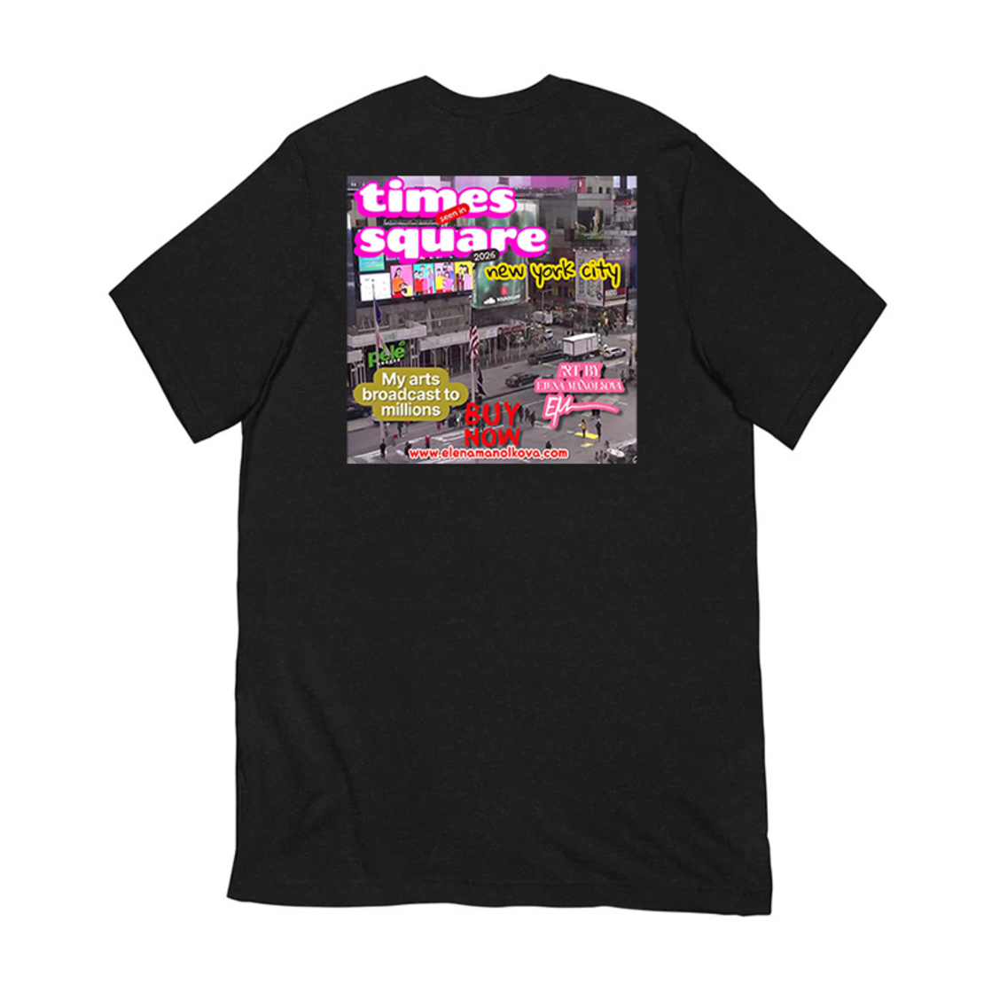 LIMITED EDITION  T-SHIRT I SUPER RICH x Art by Elena Manolkova