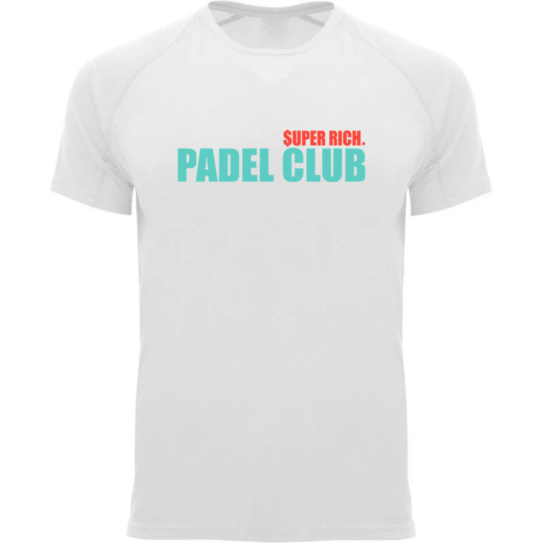 PADEL T-SHIRT I SUPER RICH. X PADEL CLUB
