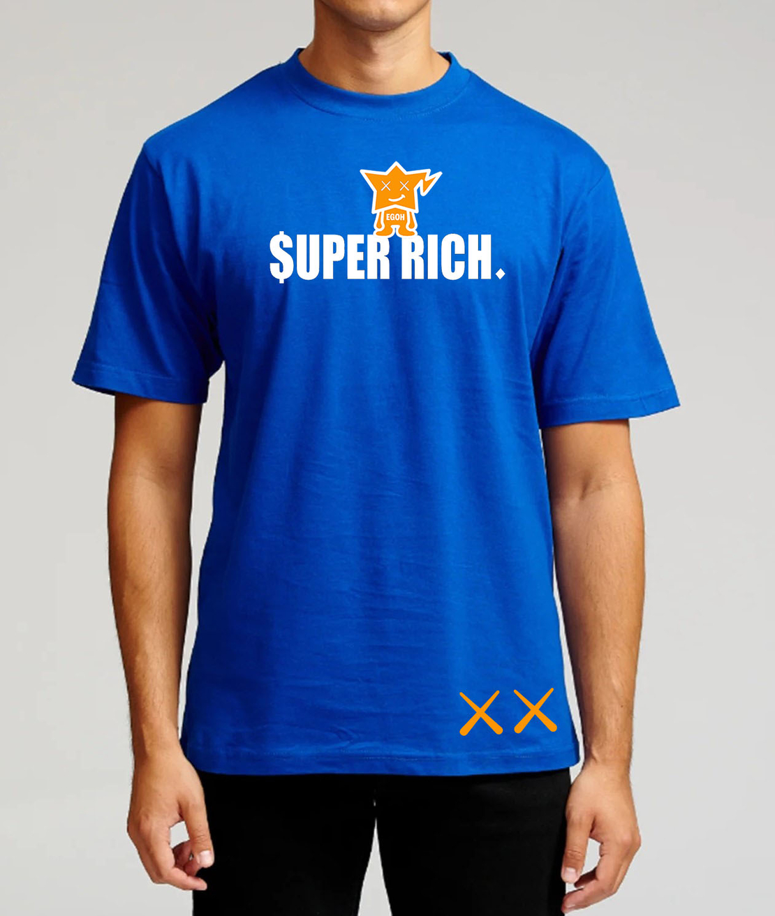 EGOH T-SHIRT I SUPER RICH. X ELENA MANOLKOVA